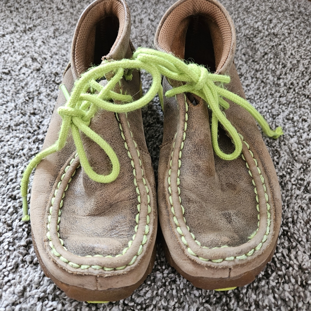 Kids Twisted X Moccasins Size 12